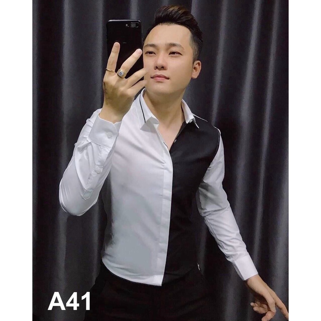 Áo sơ mi nam 3 mẫu mới họa tiết đón xuân cực hot siêu phẩm ngầu