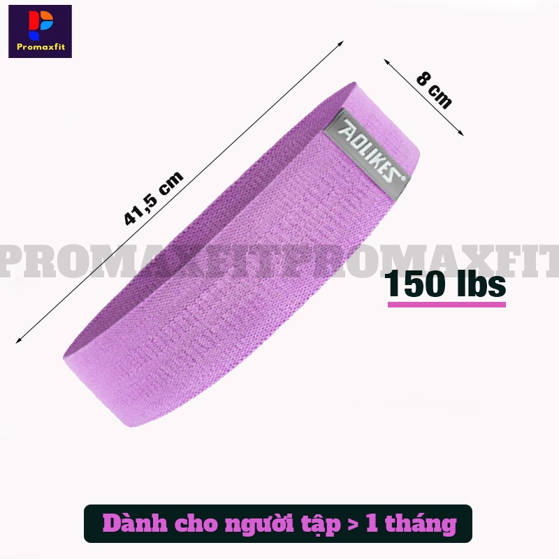 Dây kháng lực miniband vải tập gym chân mông tay đùi cao su