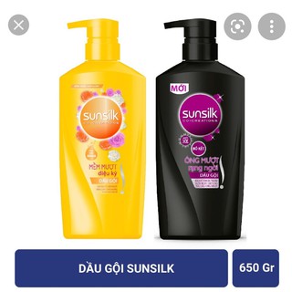 Dầu gội sunsilk chai 650g