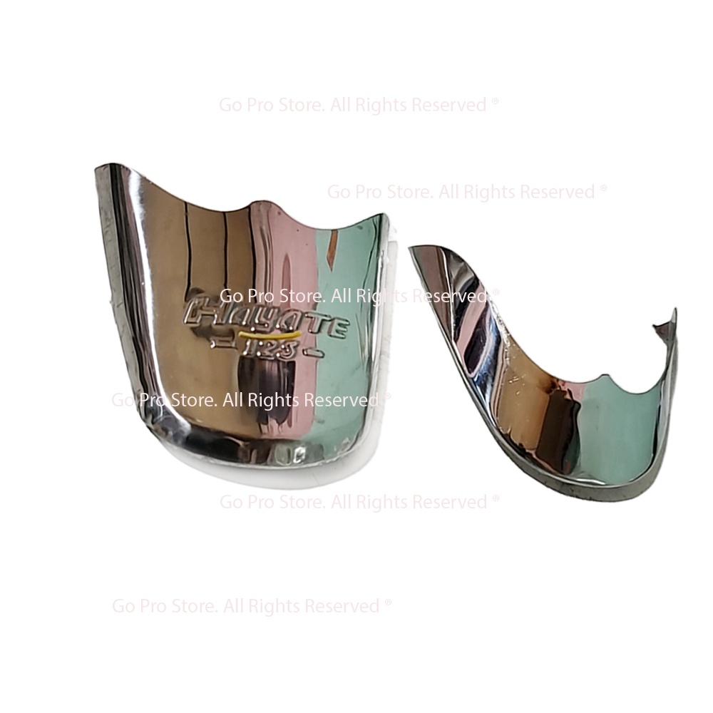 Bộ Ốp Mỏ &amp; Đuôi HAYATE 125cc Inox G1261