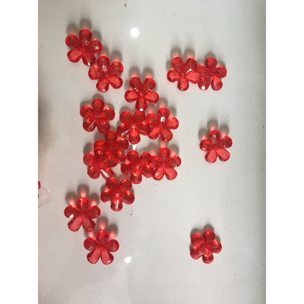 Hoa mai 5 cánh ngang 2cm( 1 bịch 100gram )