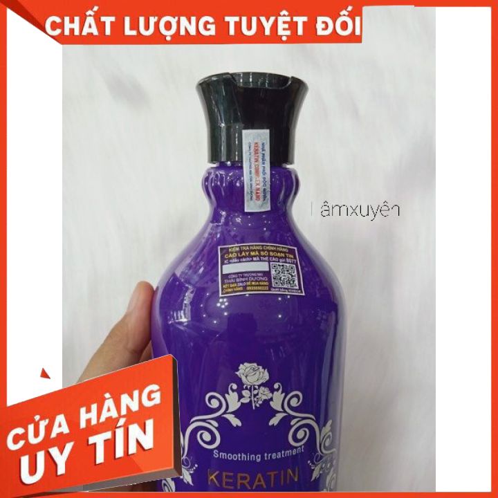 CHAI CHIẾT 50ML / KERATIN COMPLEX NANO THỦY PHÂN TÍM chính hãng loại 1 FREESHIP BẢO VỆ_ PHỤC HỒI TÓC NÁT KHÔ XƠ HƯ TỔN