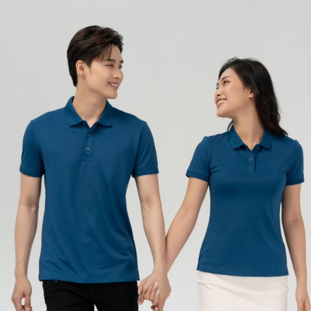 Áo thun polo nam YODY chất liệu coolmax cổ bẻ vải phong cách lịch sự thoáng mát thoải mái vận động  APM5179