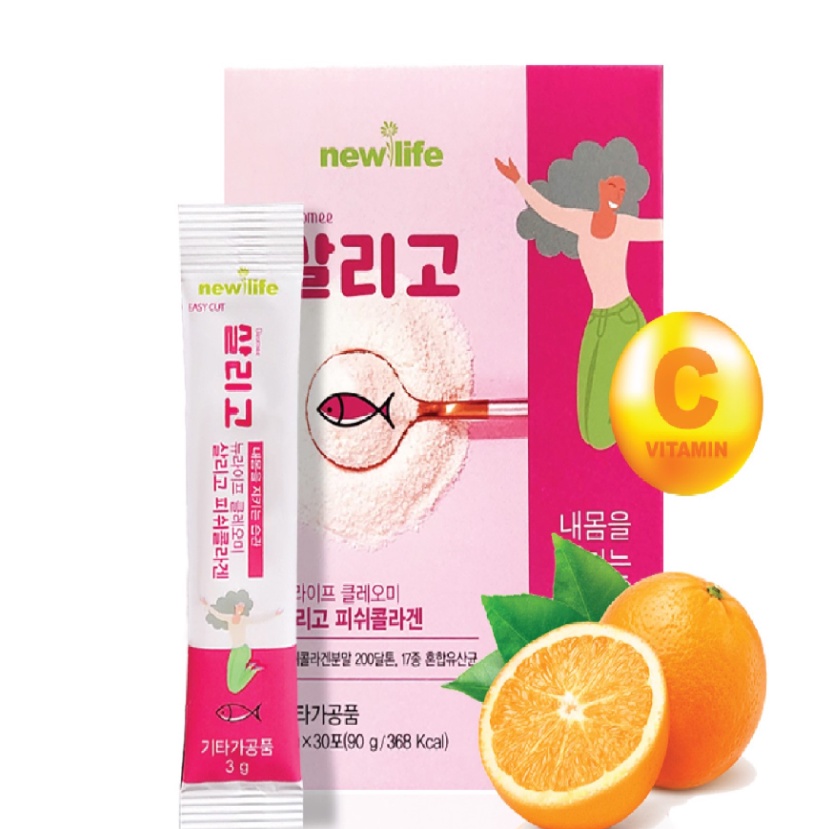 Collagen chiết xuất cá Newlife Cleomee Saligo 30 gói