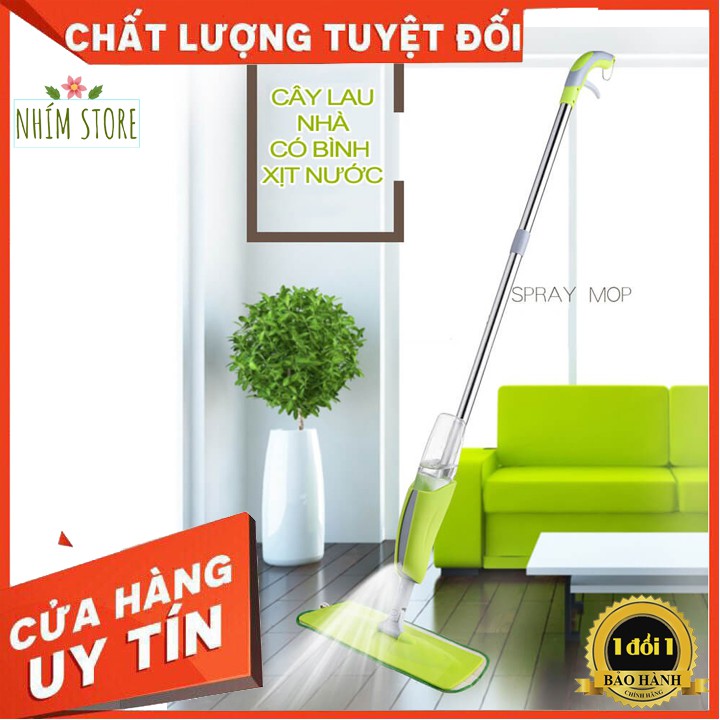 (FREE SHIP) Chổi lau nhà SPRAY MOP, Chổi lau nhà phun sương có bình xịt nước siêu tiện dụng &lt;3 (SAFE SỐC)