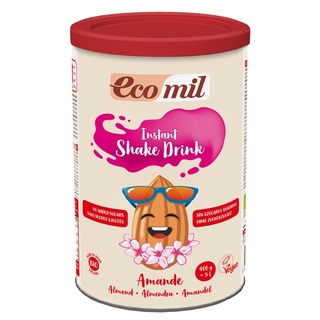 Sữa bột hạnh nhân hữu cơ không đường 400g - Ecomil