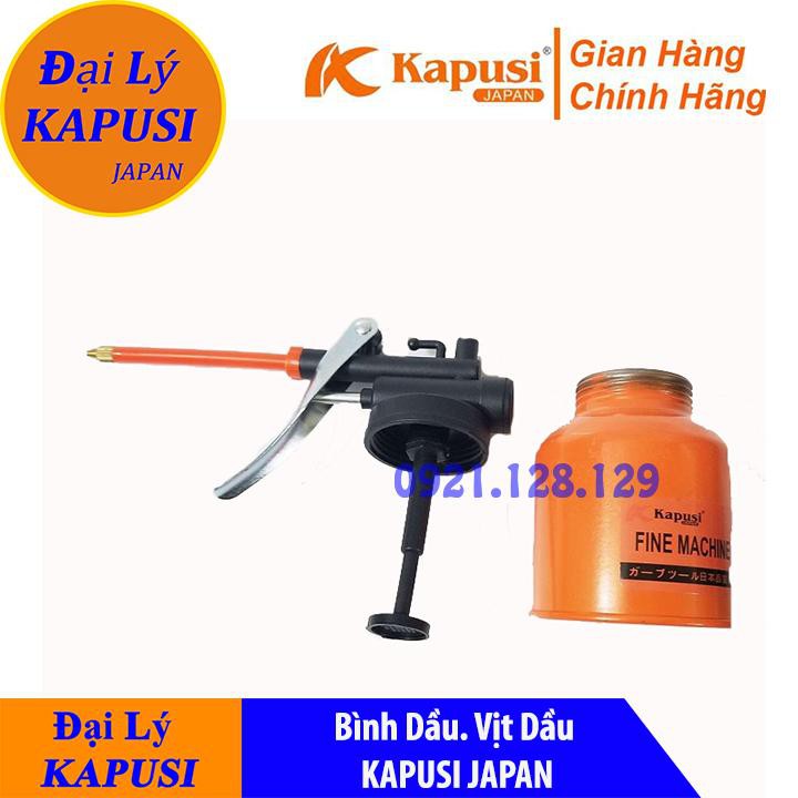 Bình Xịt Dầu, Bình vịt bơm dầu bình xịt dầu nhớt Bằng Thép KAPUSI JANPAN