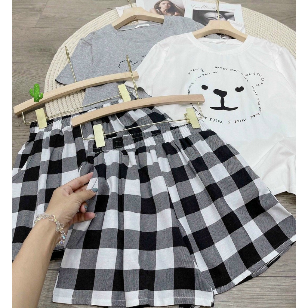 Quần short thời trang nữ CARO lưng thun sêu xinh
