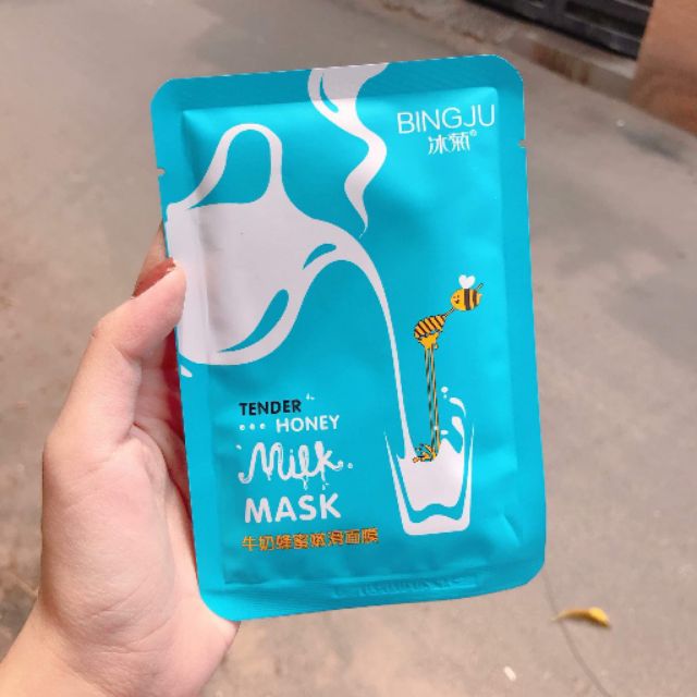 Mặt nạ sữa bò mật ong Bingju