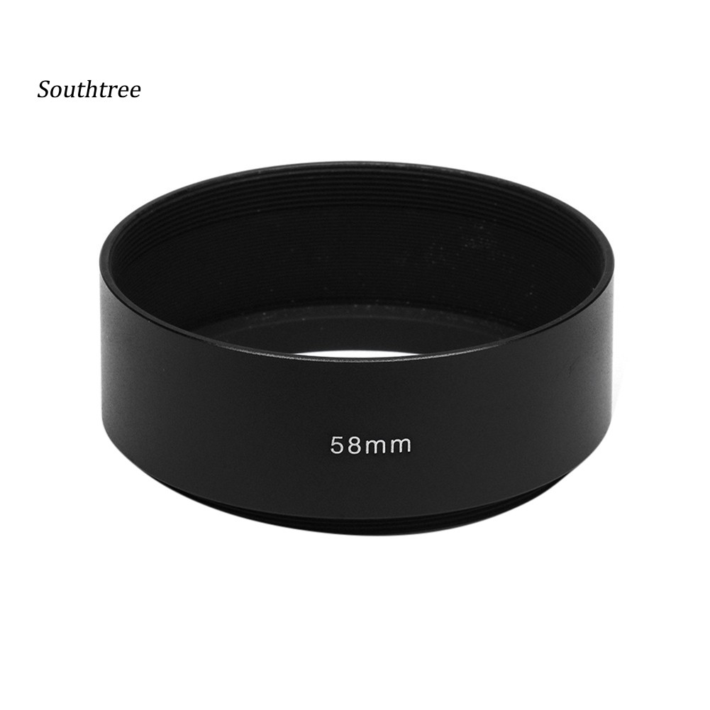 Loa Che Nắng 58mm Cho Ống Kính Máy Ảnh Dslr Canon Nikon Sony Olympus