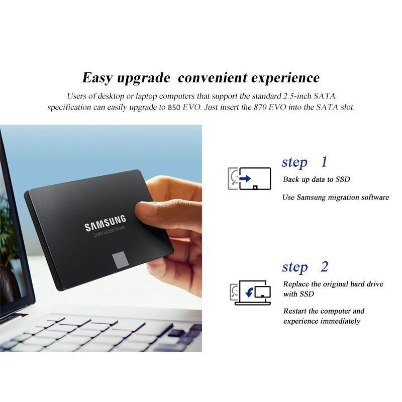 Ổ Đĩa Cứng Ngoài SSD 120GB 128GB 240GB 256GB 480GB 2.5 Inch Sataii Cho Laptop / Desktop