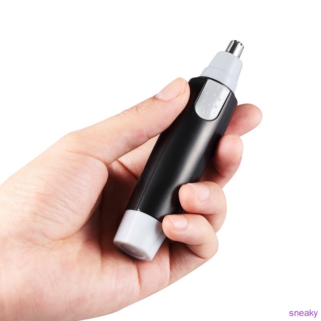 (Hàng Mới Về) Máy Tỉa Lông Mũi Mini Sử Dụng Pin Tiện Lợi