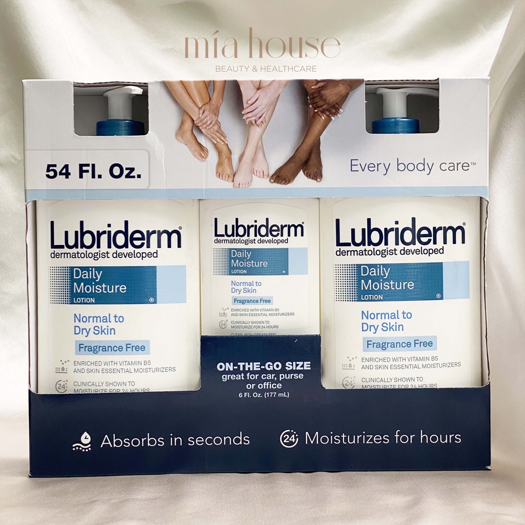Sữa dưỡng thể cấp ẩm Lubriderm Mỹ