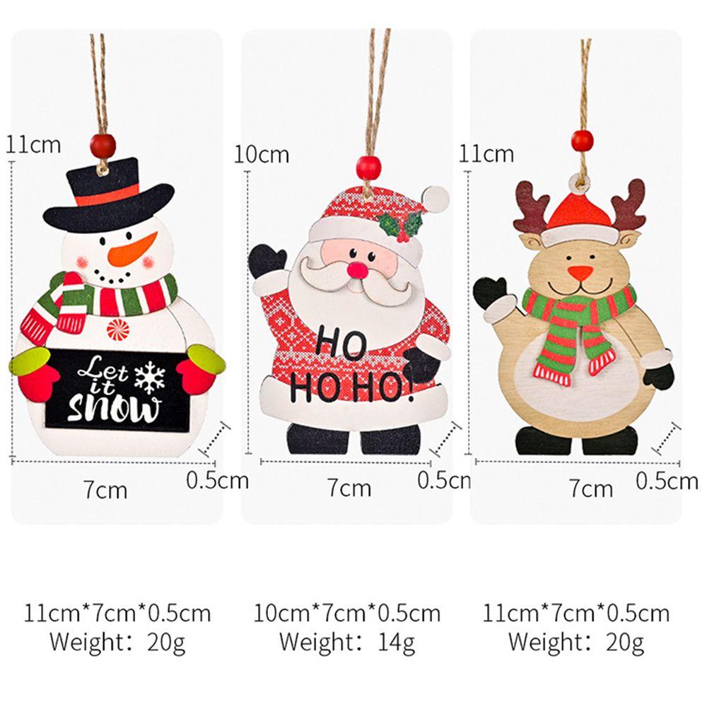 Phụ Kiện Treo Trang Trí Cây Thông Hình Ông Già Noel Dễ Thương