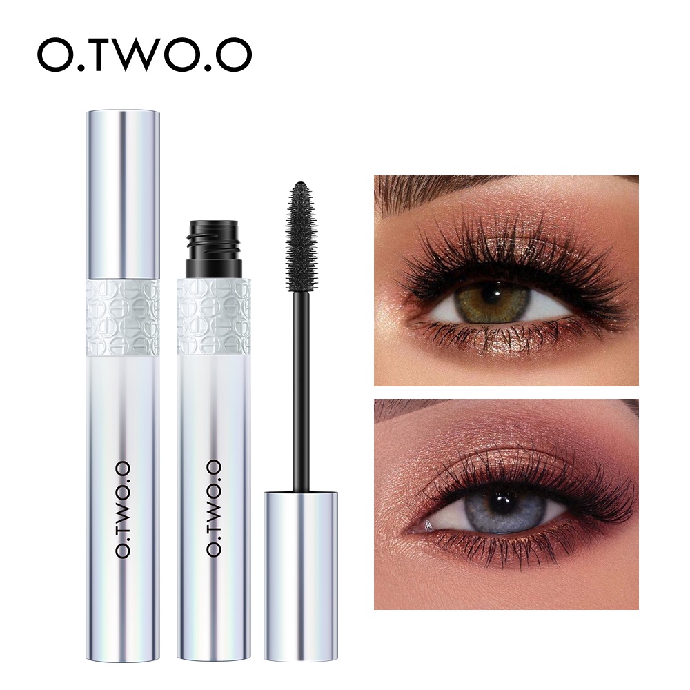 Mascara O.TWO.O màu đen làm dài dày và cong mi chống nước chống nhòe
 | BigBuy360 - bigbuy360.vn