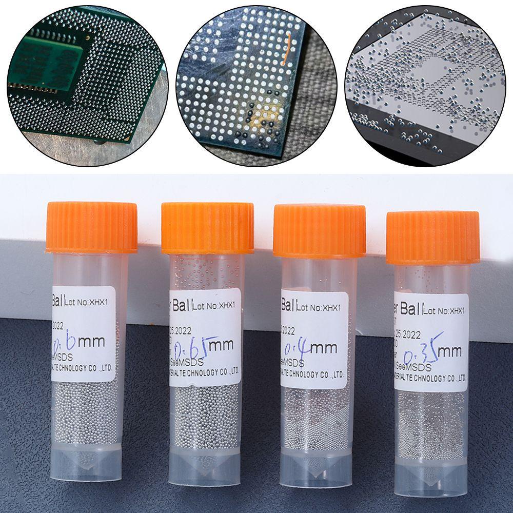 WATTLE 25000 Cái / Chai Chất Liệu Thiếc Hàn Sn63 / Pb37 0.2-0.76mm Cho IC Chip