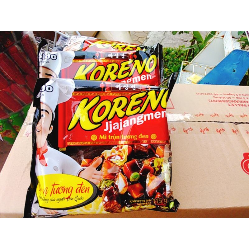 Set 5 gói mỳ trộn tương đen Koreno Jjajangmen | BigBuy360 - bigbuy360.vn