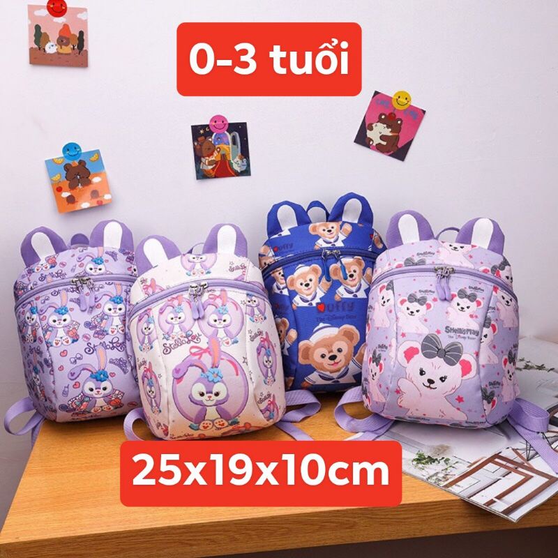 Ba lô hoạt hình dễ thương cho bé mẫu giáo 3-6 tuổi
