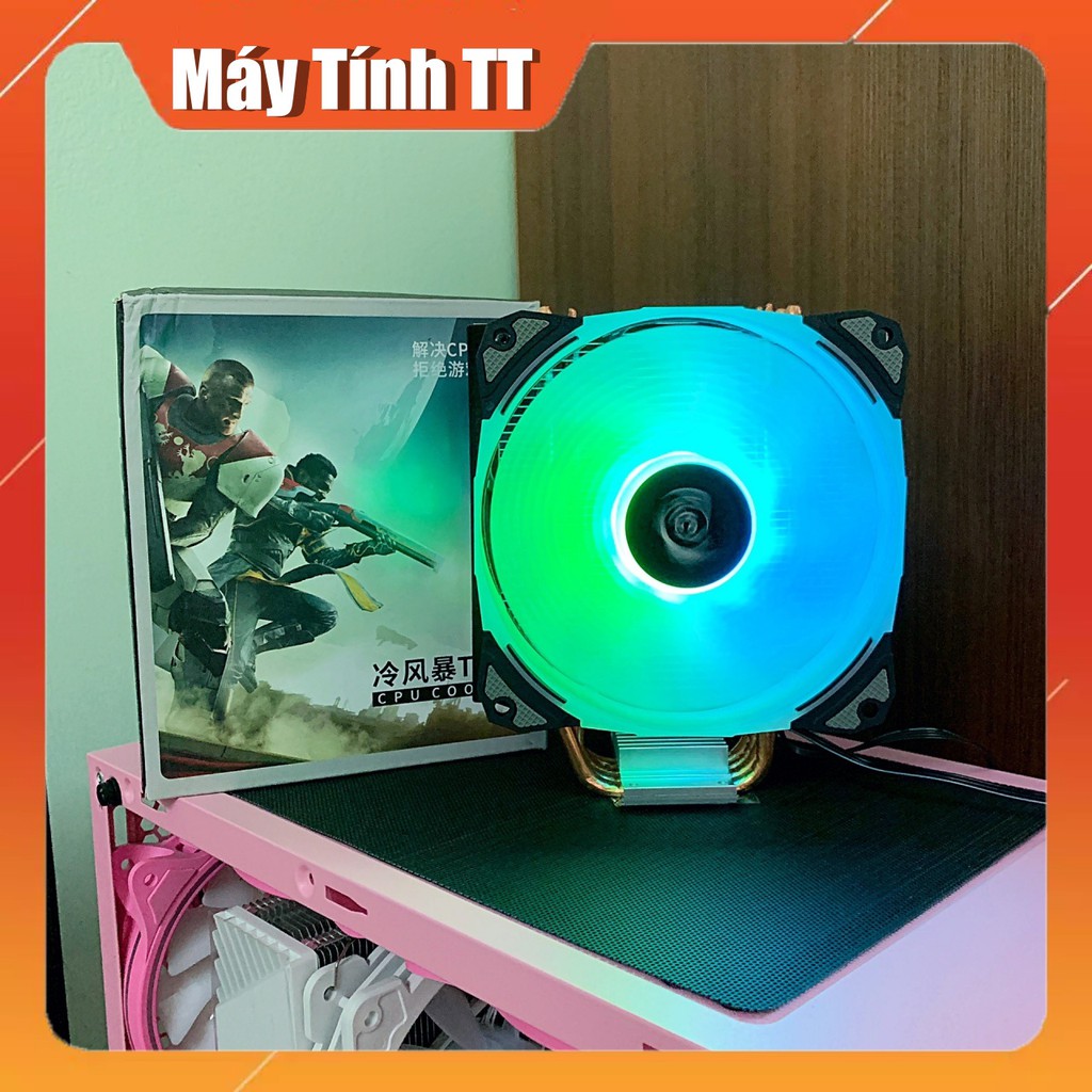 Tản nhiệt CPu, Tản nhiệt khí  Cool Storm T400 led RGB hỗ trợ lắp Intel / AMD - Máy Tính TT