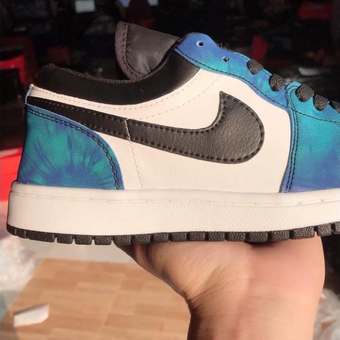 Giày thể thao jordan 1 low tie dye, giày sneaker jd1 xanh loang cổ thấp nam nữ đủ size 36-43 | BigBuy360 - bigbuy360.vn