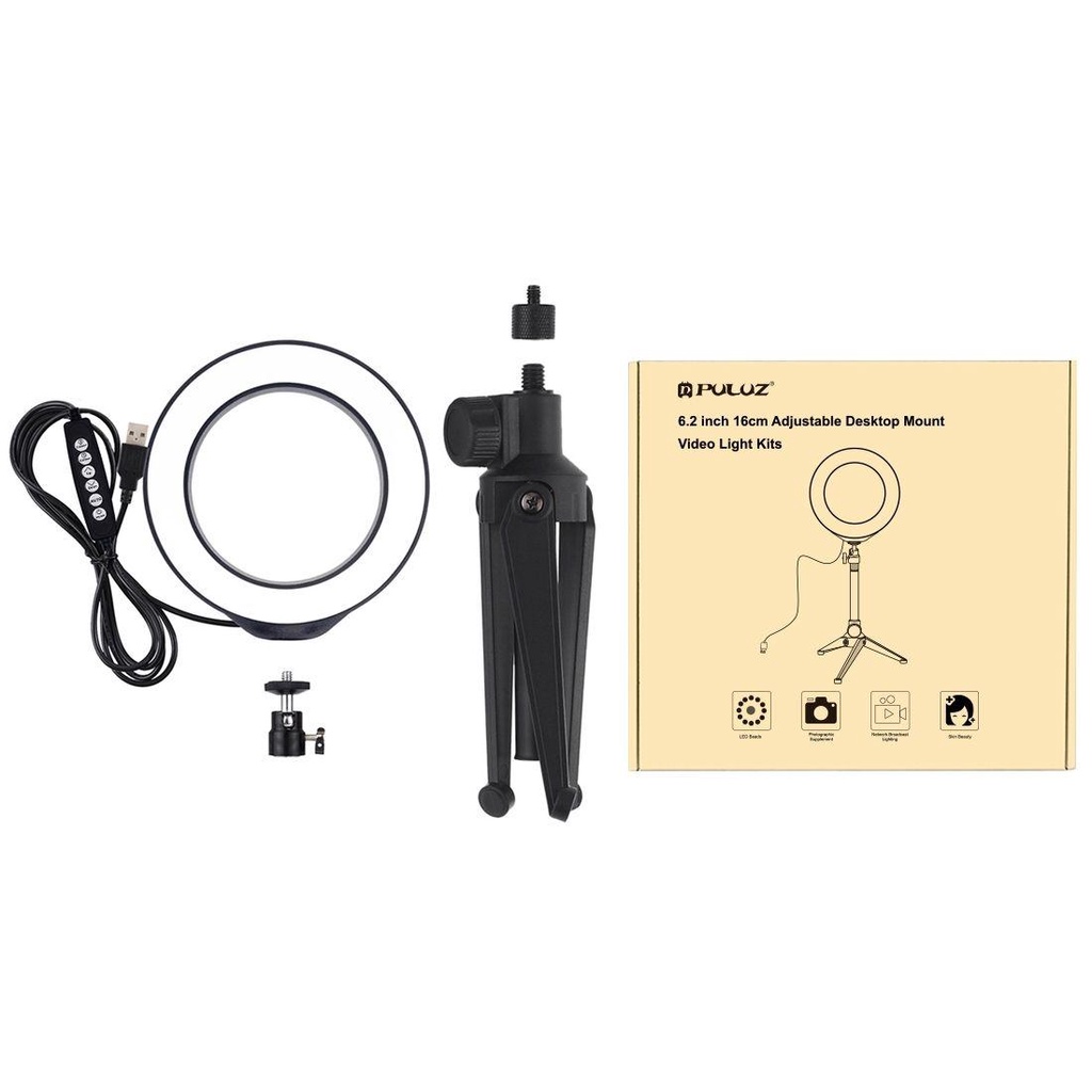 YEW Vòng Đèn LED Selfie 6.2 inch Cho YouTube Tik Tok