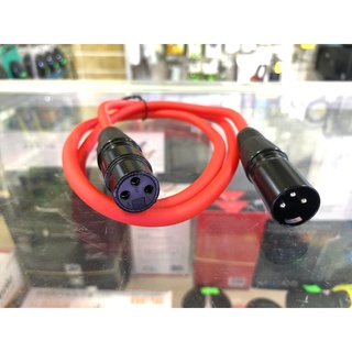 Dây tín hiệu hai đầu xlr đưc cái dài 1 mét