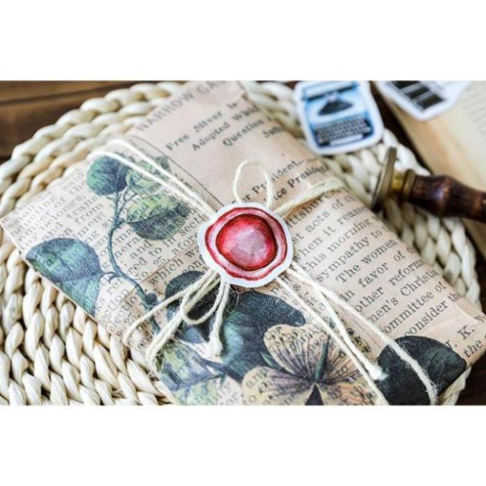 Bộ 45 Sticker Hàn Quốc hình đồ dùng dán trang trí E08