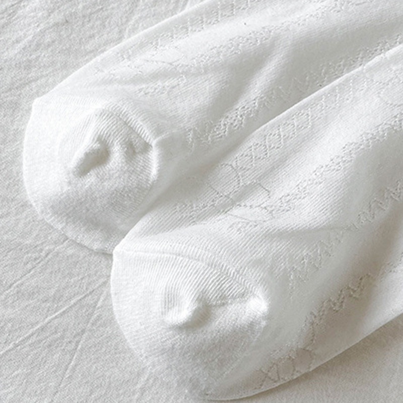 Xiangbao Vớ Lửng Bằng Cotton Lưới Mỏng Màu Trơn Họa Tiết Kẻ Sọc Caro Phong Cách Lolita Mùa Hè Cho Nữ