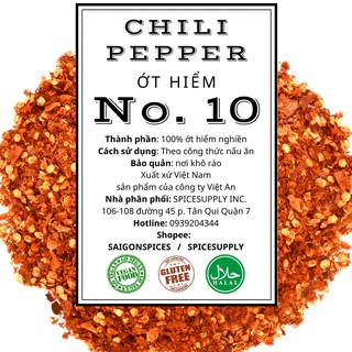 10kg Chili Flakes - Ớt vẩy