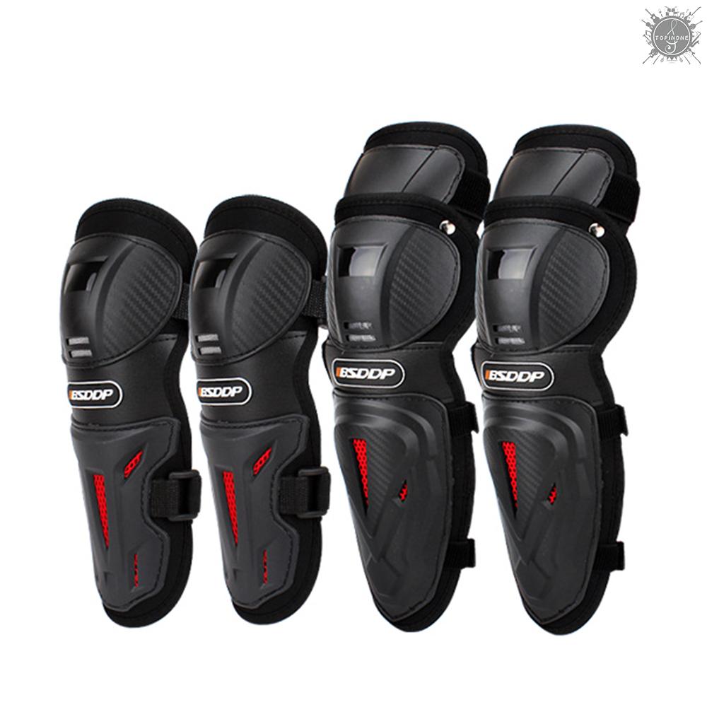 Bộ 4 Miếng Đệm Bảo Vệ Đầu Gối Và Khuỷu Tay Khi Chạy Xe