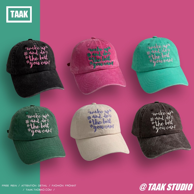 Mũ Lưỡi Trai Thêu Chữ Thời Trang Năng Động