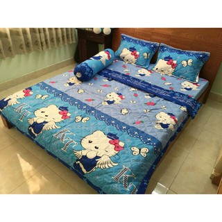Bộ gra mền cotton poly 5 món cao cấp