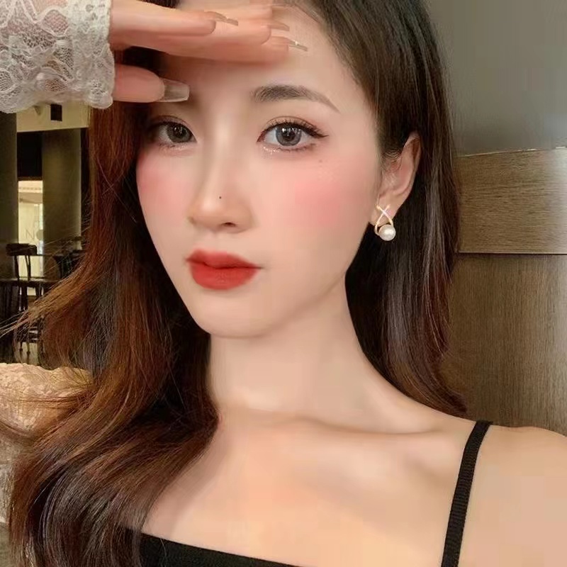 Khuyên tai IF YOU kiểu ngọc trai thời trang cho nữ