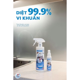 [CHÍNH HÃNG] Combo 2 XWASH BẾP 500ml khử mùi diệt khuẩn bếp, tủ lạnh, thớt, làm sạch bếp, sofa