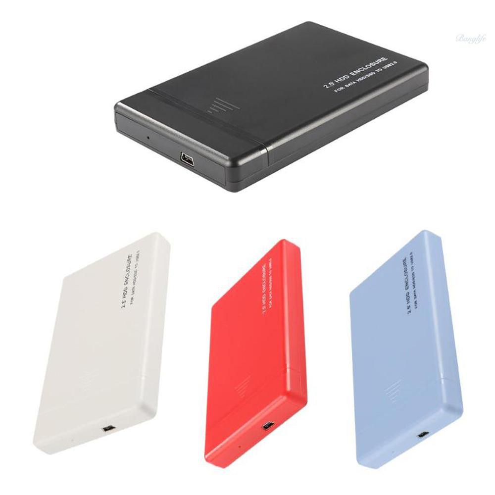 Hộp Ổ Cứng 2.5in Hdd 480mbps Cho Sata Hdd / Ssd Sang Usb2.0 | BigBuy360 - bigbuy360.vn