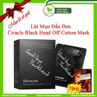[ CHÍNH HÃNG ] Lột Mụn Đầu Đen CIRACLE BLACK HEAD OFF COTTON MASK
