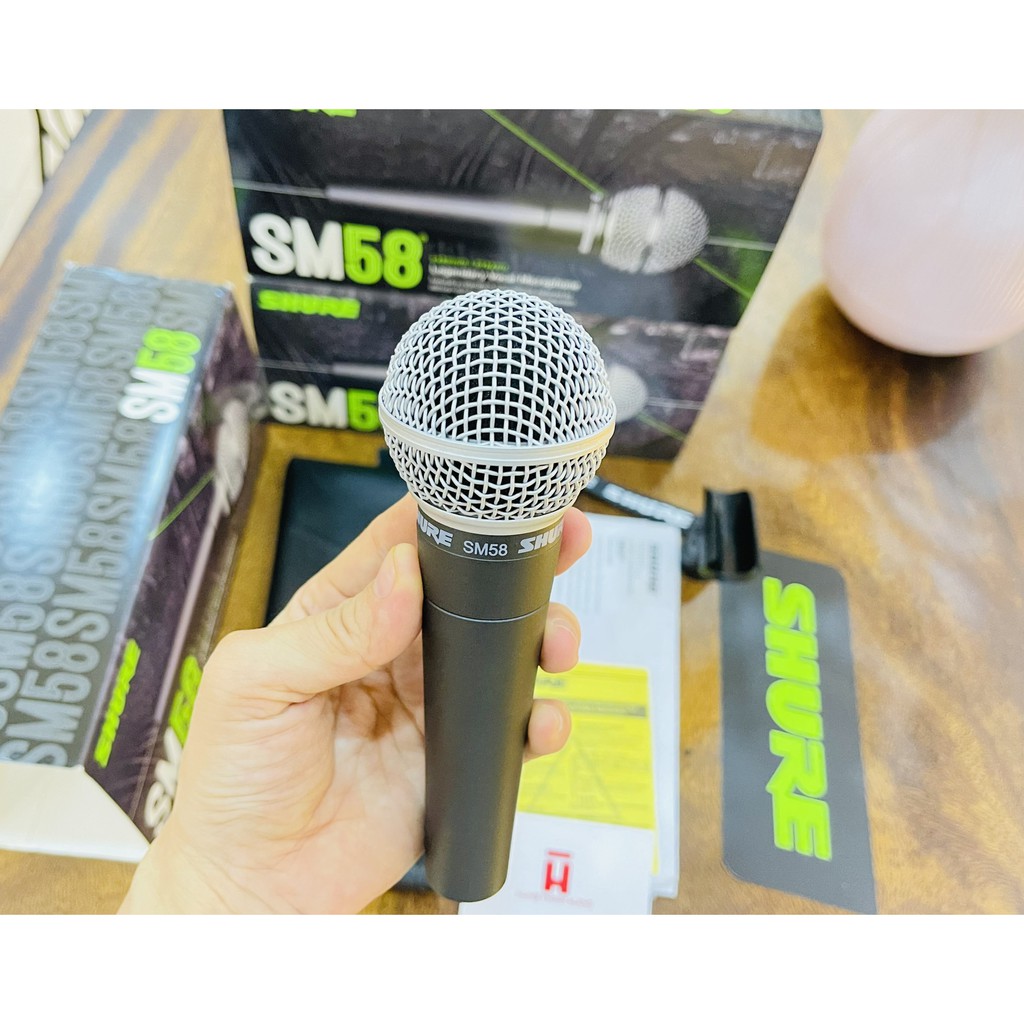 Micro Có Dây Shure SM58  - Micro Vocal chính hãng