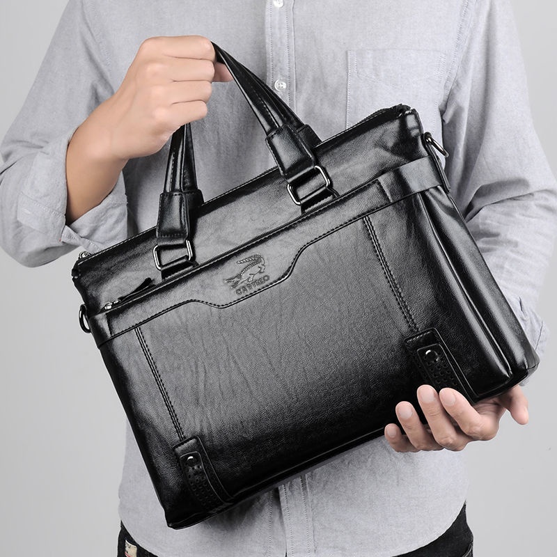 Túi xách da cá sấu phong cách doanh nhân cho nam | BigBuy360 - bigbuy360.vn