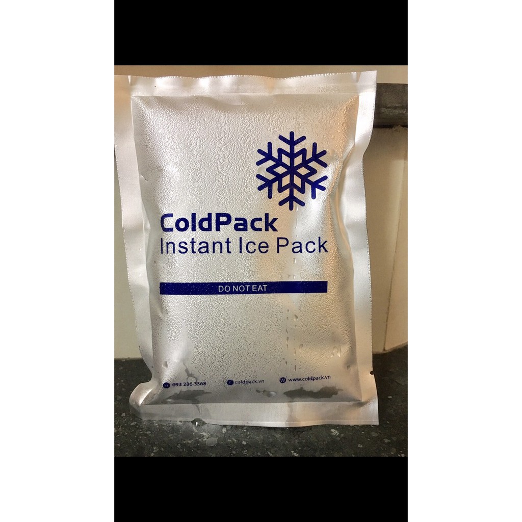 Túi đá khô tráng bạc diệt khuẩn ColdPack 300 gram