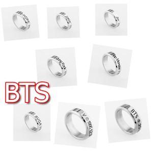 Nhẫn titan BTS 8 mẫu f121