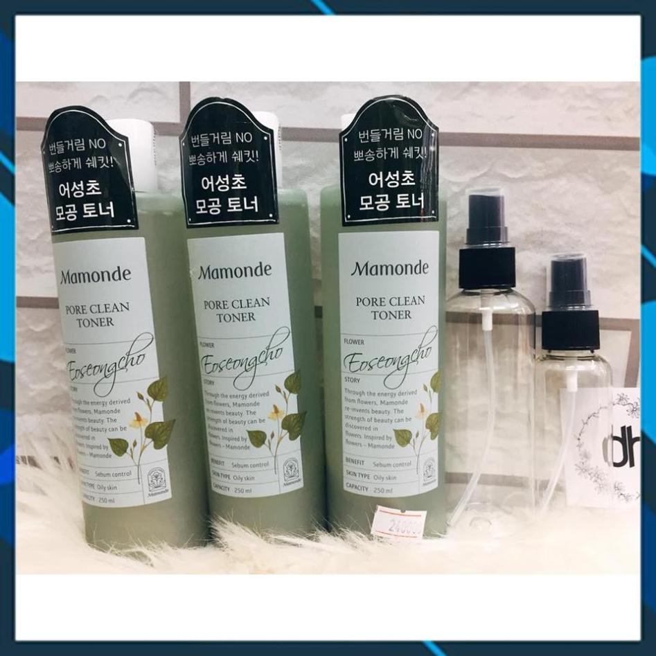 NƯỚC HOA HỒNG MAMONDE TONER HOA HỒNG/DIẾP CÁ 250ML ( Linhnam_SPA )