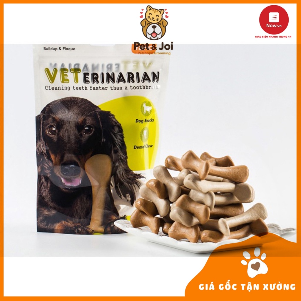 Xương Gặm Sạch Răng Thơm Miệng Cho Chó Vet Erinarian Yaho 160g ⚡CHỈ 1 NGÀY⚡ -  PET&amp;JOI