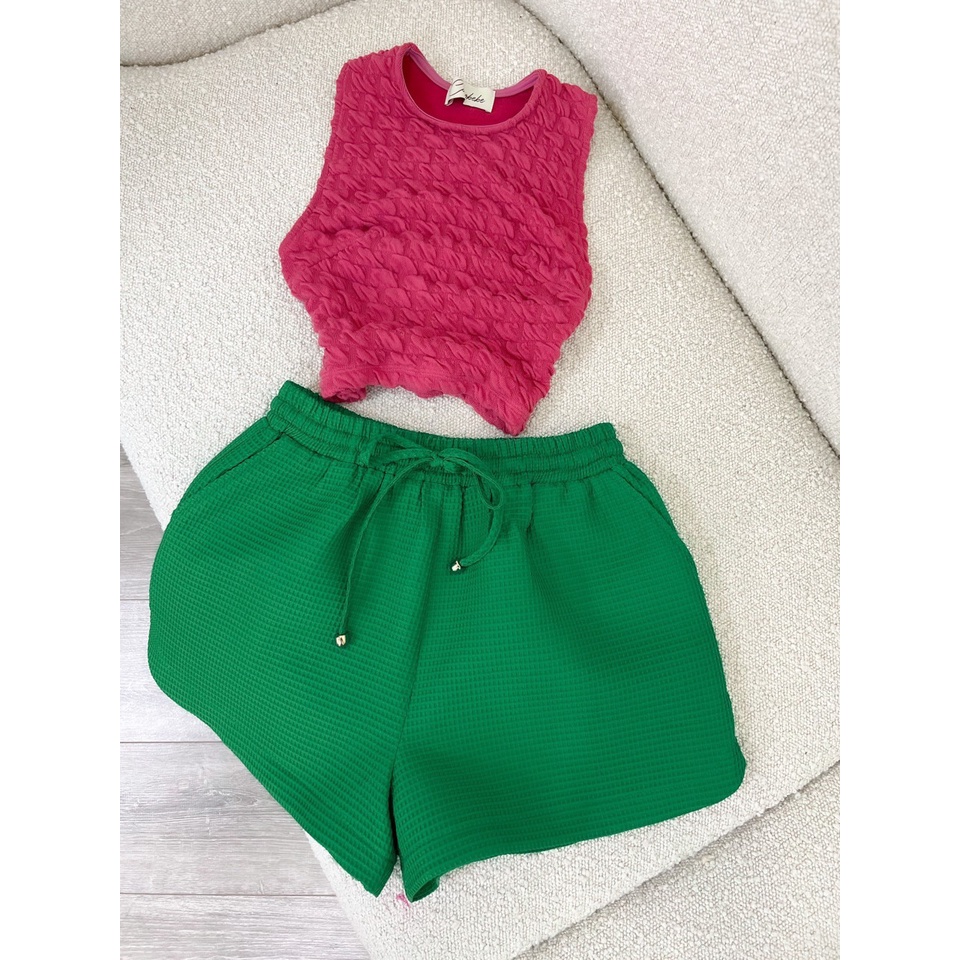 Áo Sn Croptop Thun Nhúm