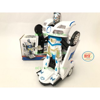 ĐỒ CHƠI XE CẢNH SÁT CHẠY PIN BIẾN HÌNH ROBOT