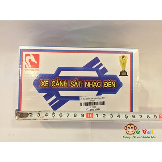 [Hàng Việt Nam] Xe Cảnh Sát Long Thủy Pin Nhạc Đèn
