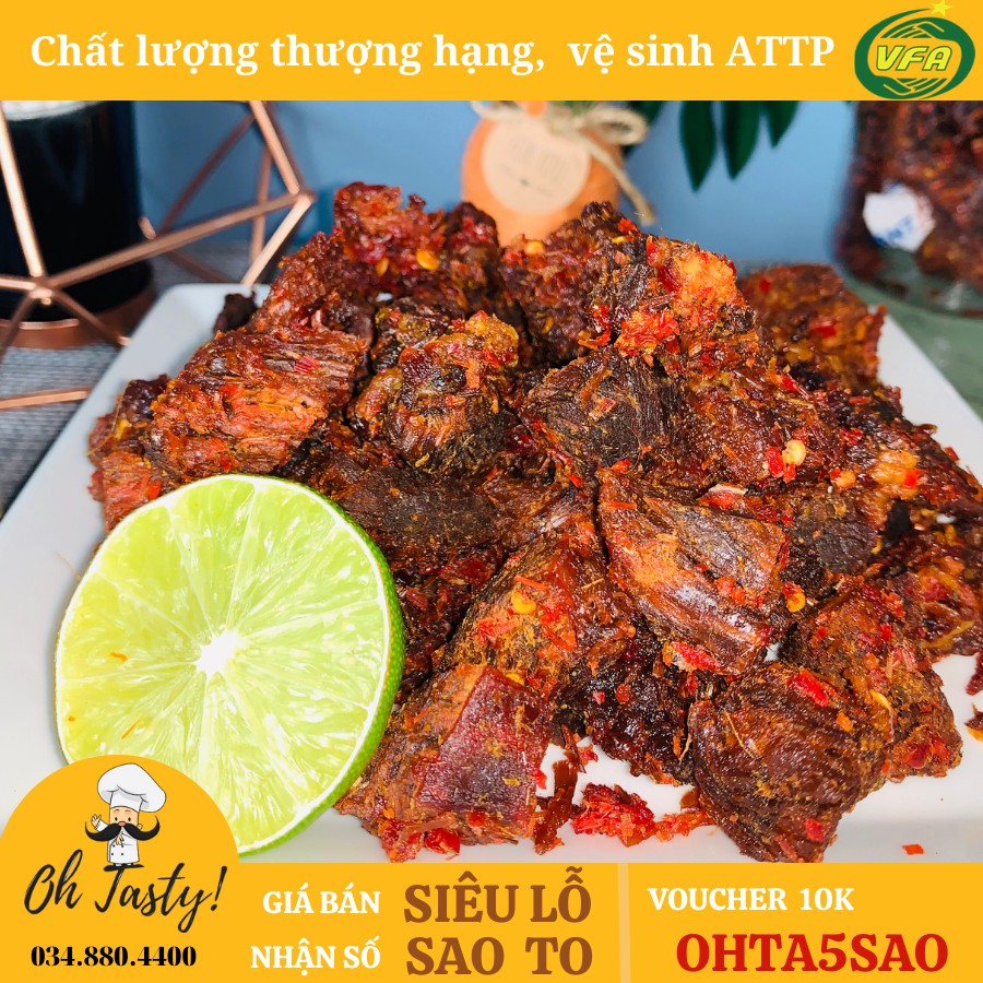 Hũ Khô Bò Viên Tasty Food 300G