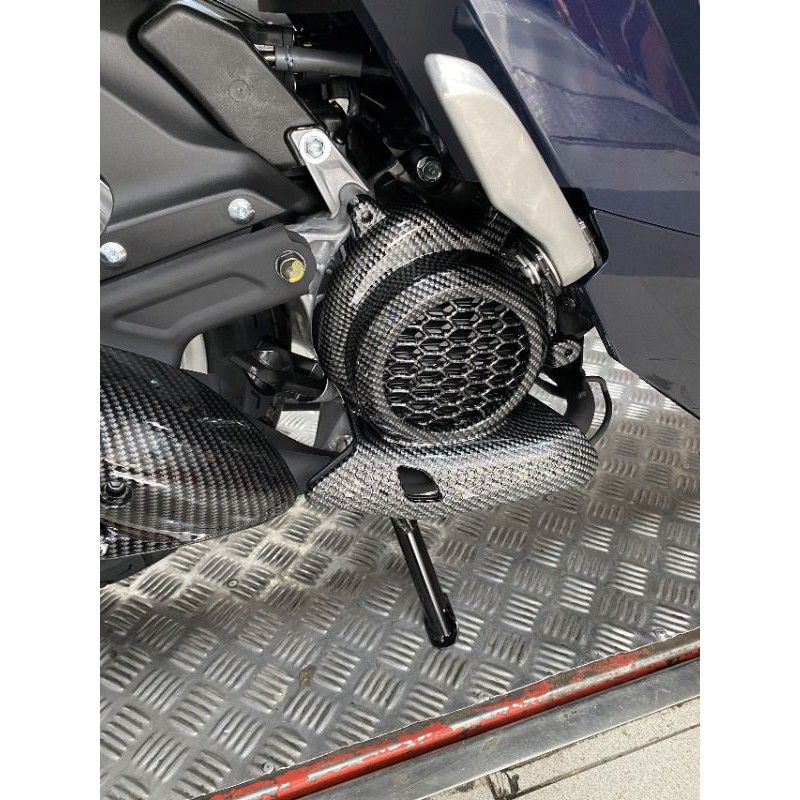 Bộ trang trí,bảo vệ xe vision 2020 2021 2022 2023 cacbon