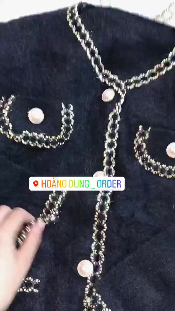 {SẴN} Áo khoác cardigan dạ lông thỏ len tiểu thư viền ngọc Hàn Quốc | BigBuy360 - bigbuy360.vn