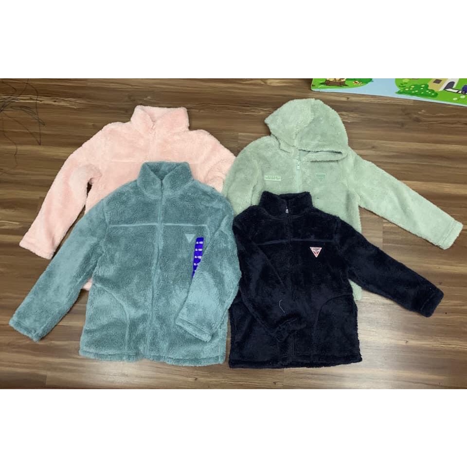 Áo khoác lông cừu xịn sò dành cho bé yêu - vnxk