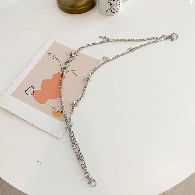 CHAIN XÍCH TREO QUẦN TÚI bán rời - Xích cài phối phụ kiện quần áo nam nữ cá tính Siêu COOL Sim sim shop